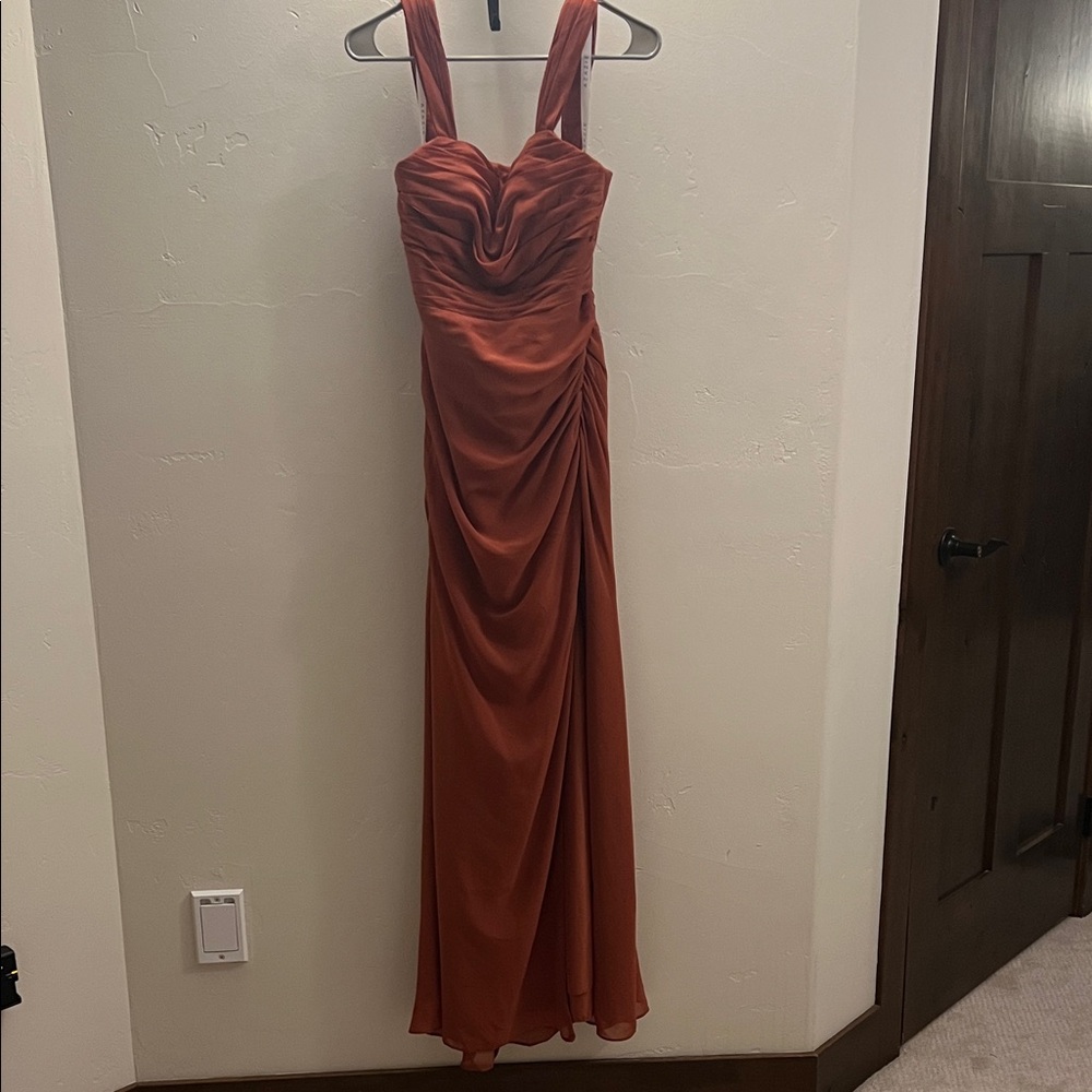 Azazie Jesaphine Auburn Dress